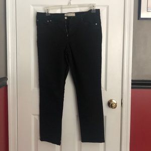 Gap Real Straight Black Jean